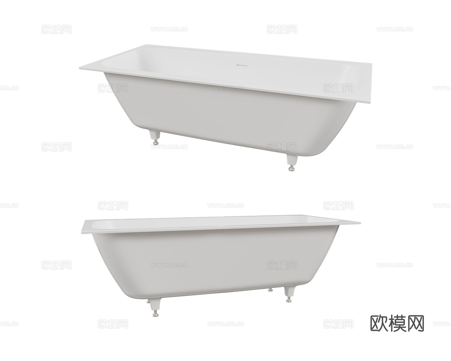 Salini 浴缸3d模型下载