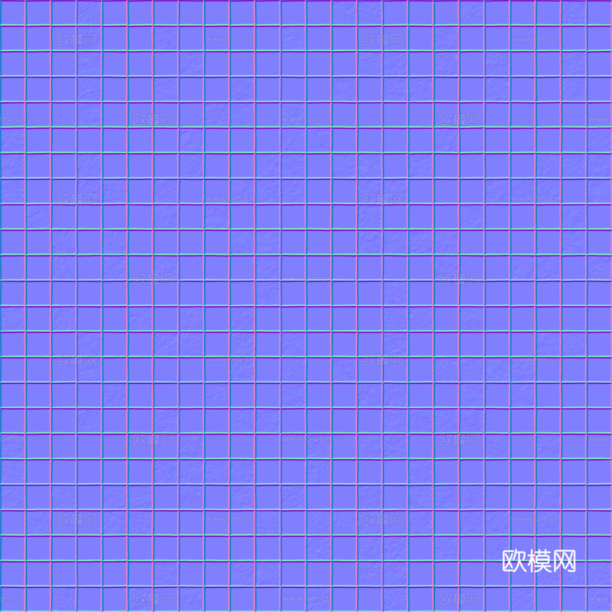 无缝装饰金属板金黄色 PBR材质贴图 2k