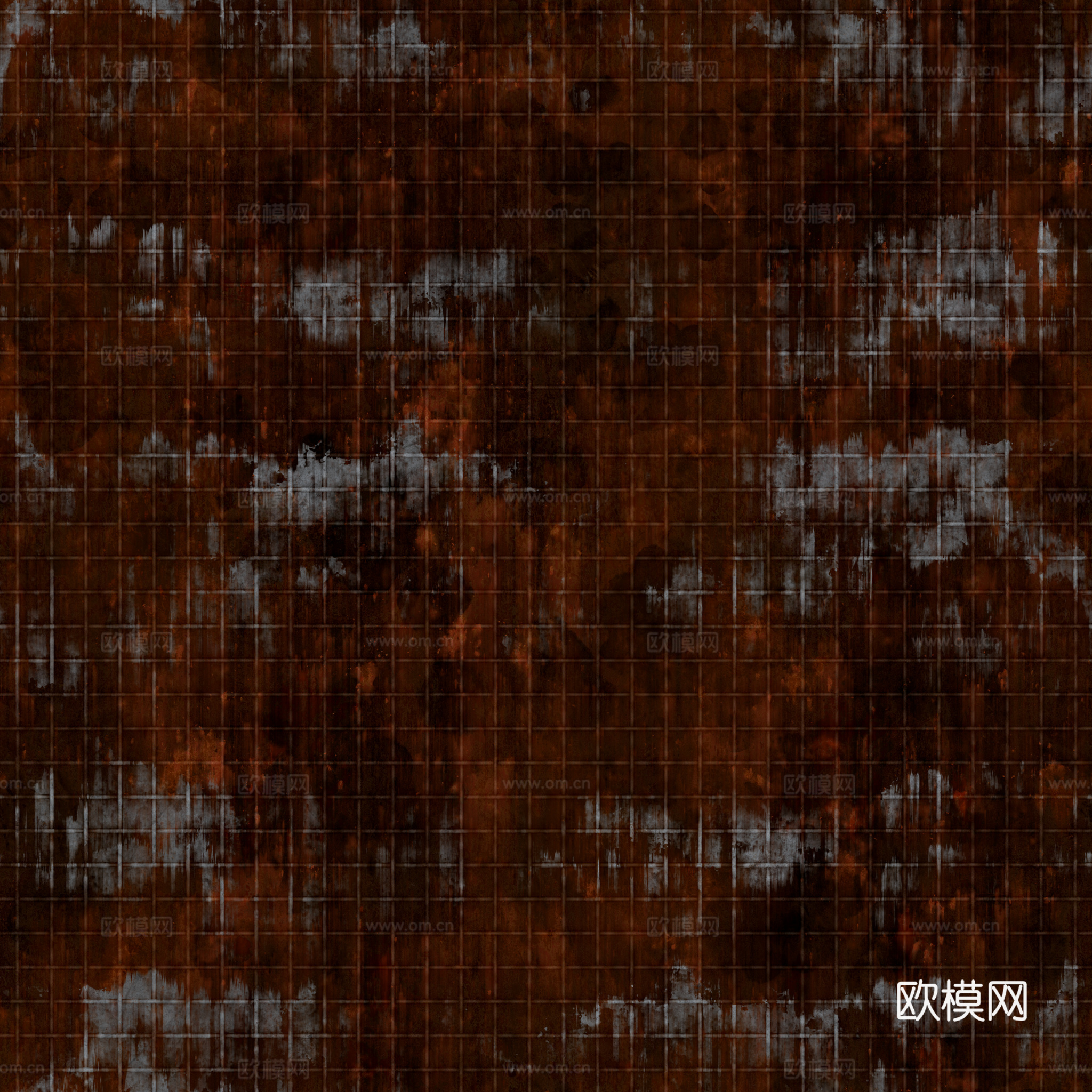生锈金属网金属编织金刚纱网 PBR材质贴图 2k
