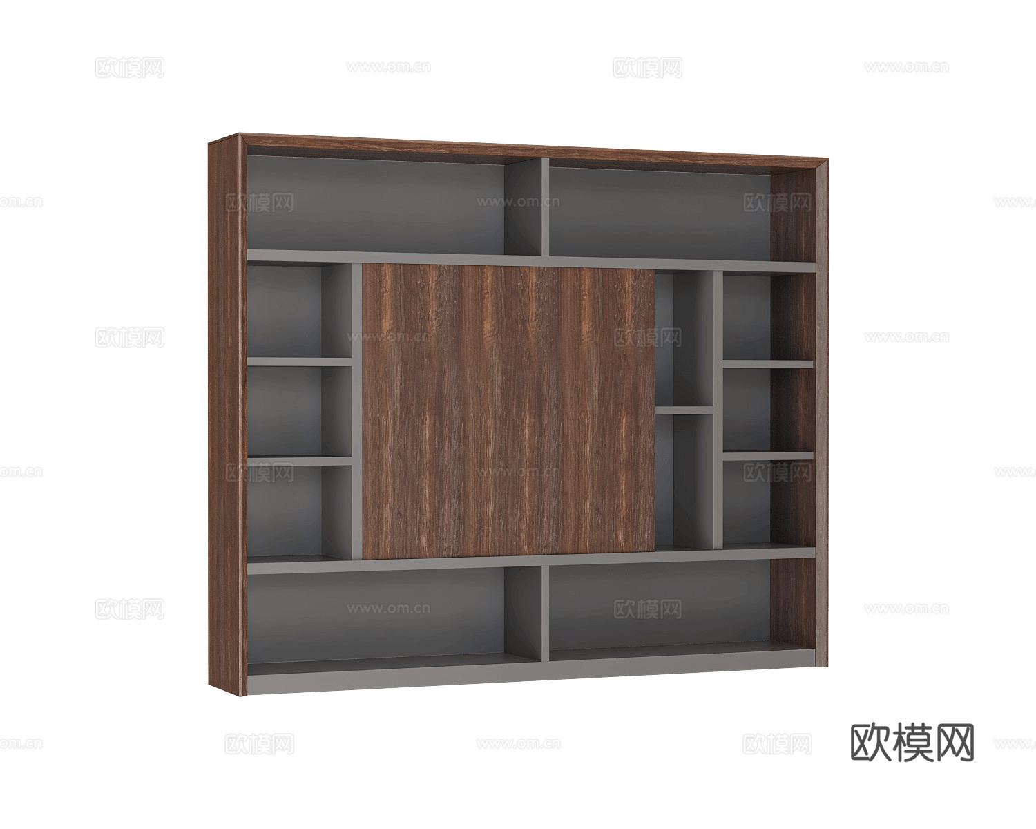 Shin Plaza 书柜3d模型下载