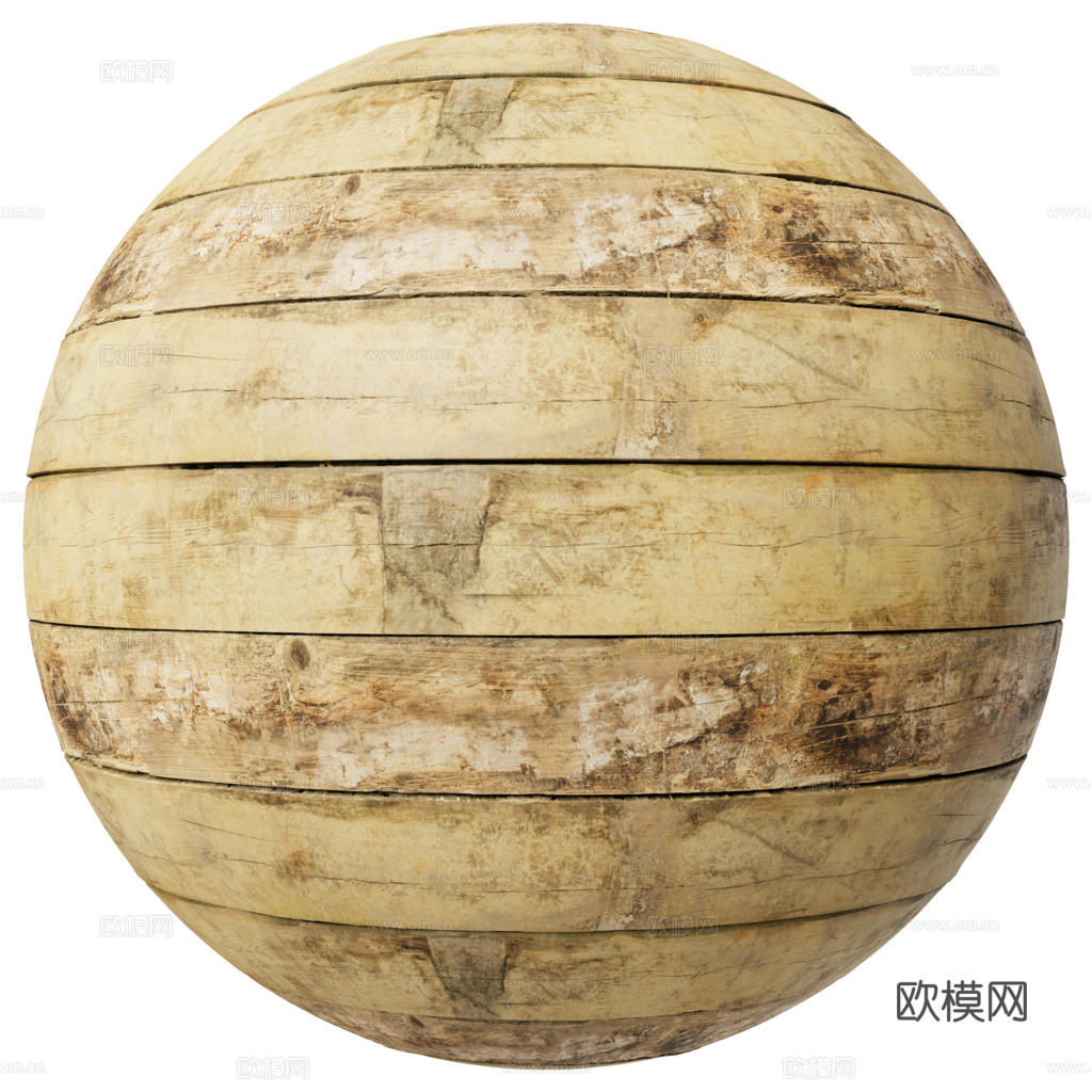 无缝木板木地板木墙板防腐木板木甲板 PBR材质贴图 1k