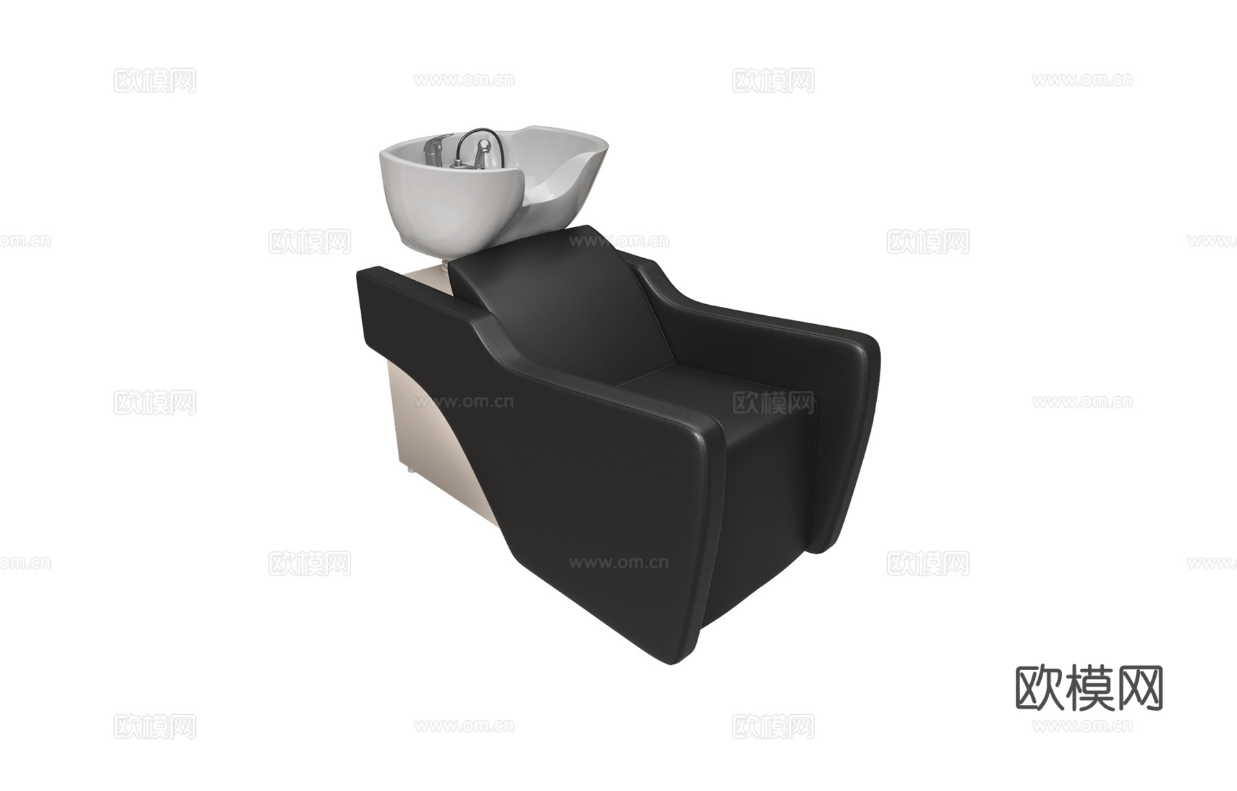 GAMMA & BROS 洗头椅3d模型下载