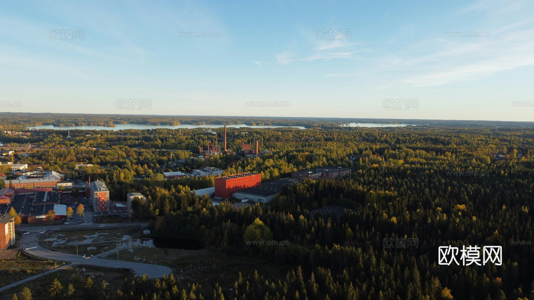 白天城市外景下载