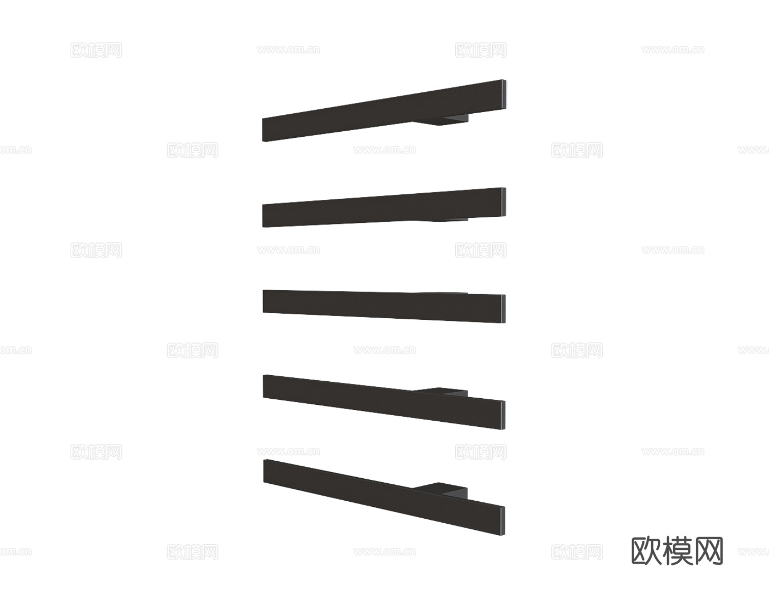 Tubes 毛巾架3d模型下载