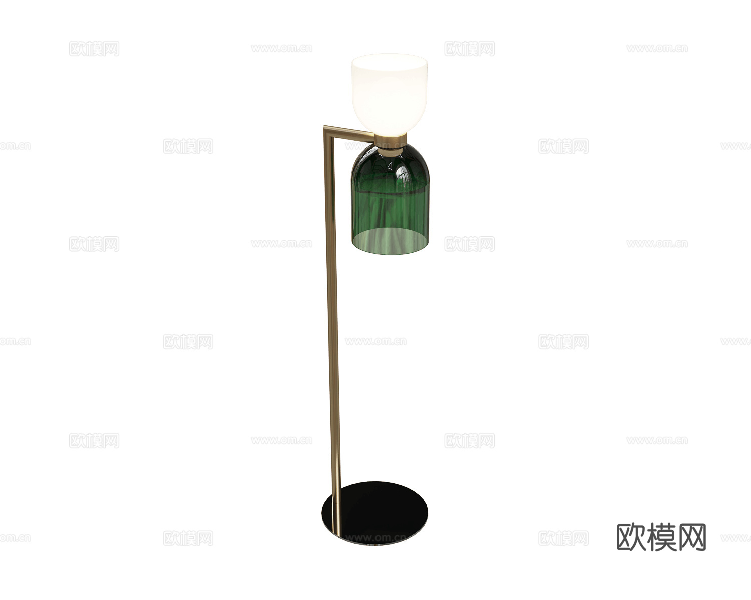 Italamp 意式落地灯3d模型下载