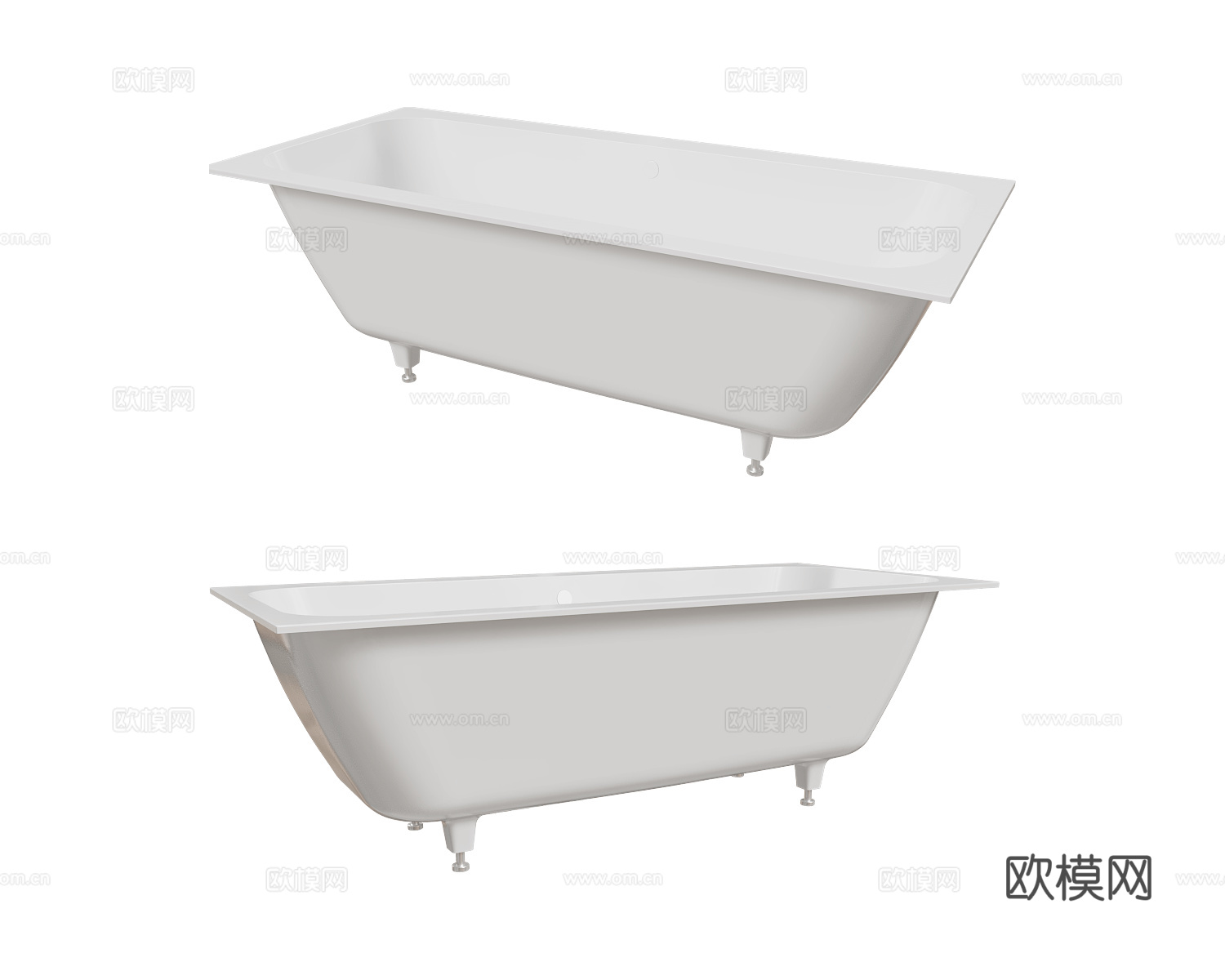 Salini 浴缸3d模型下载