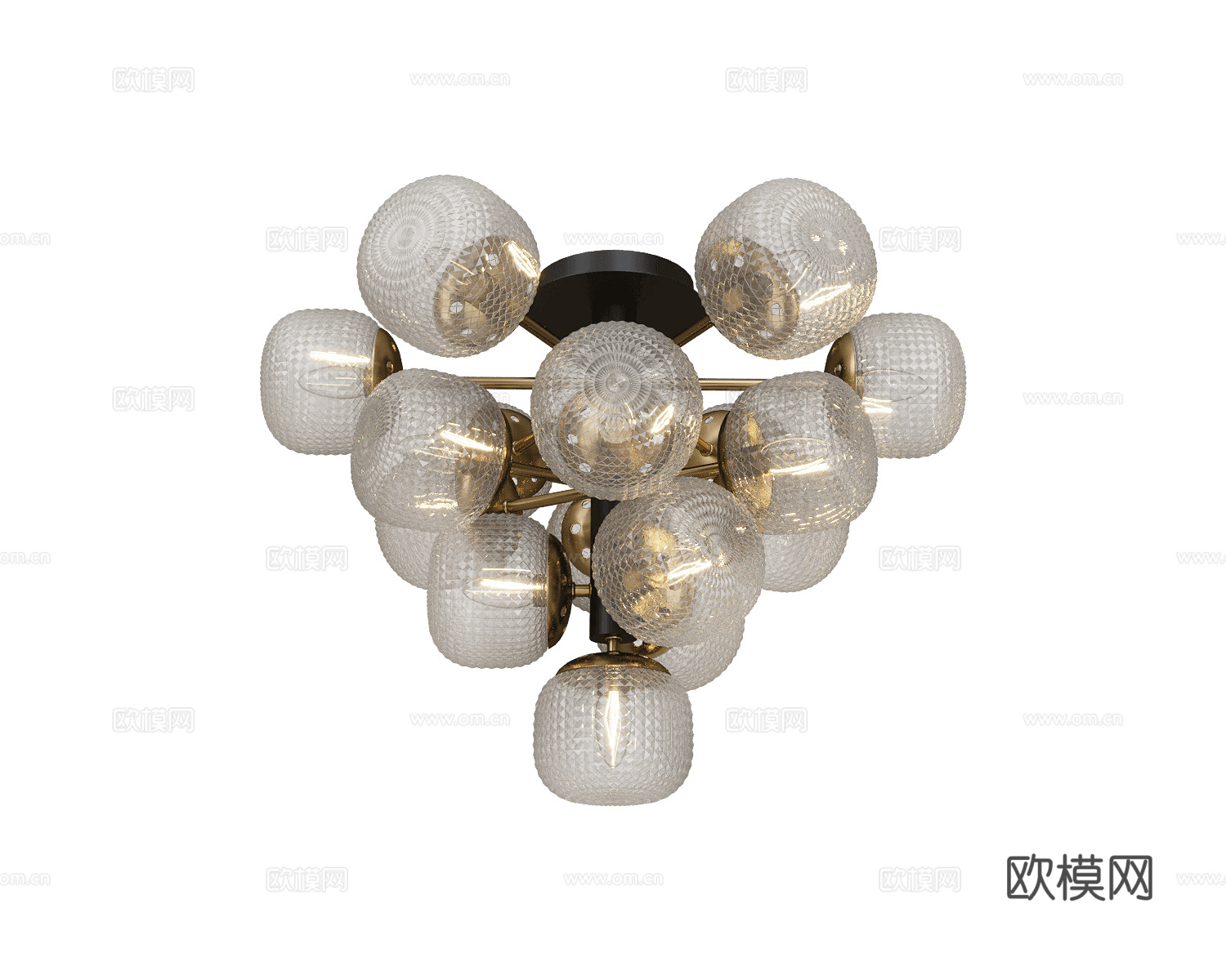 Stilfort 轻奢吊灯3d模型下载