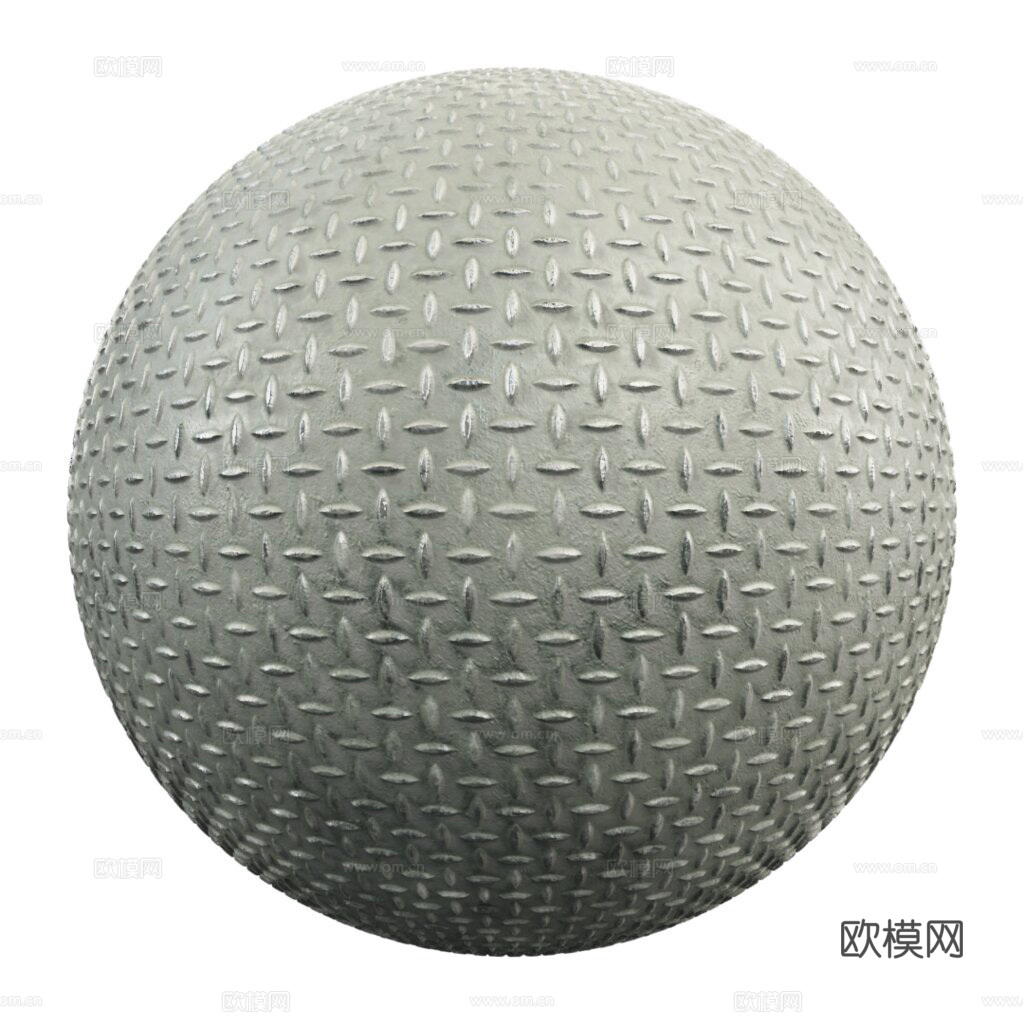 无缝压花金属板铁板钢板 PBR材质贴图 1k