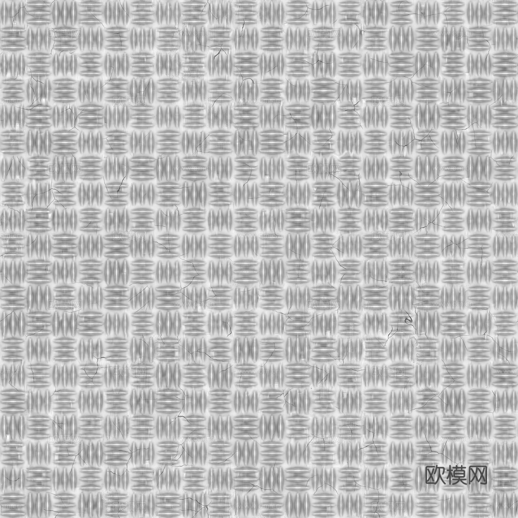 无缝压花金属板铁板钢板 PBR材质贴图 1k