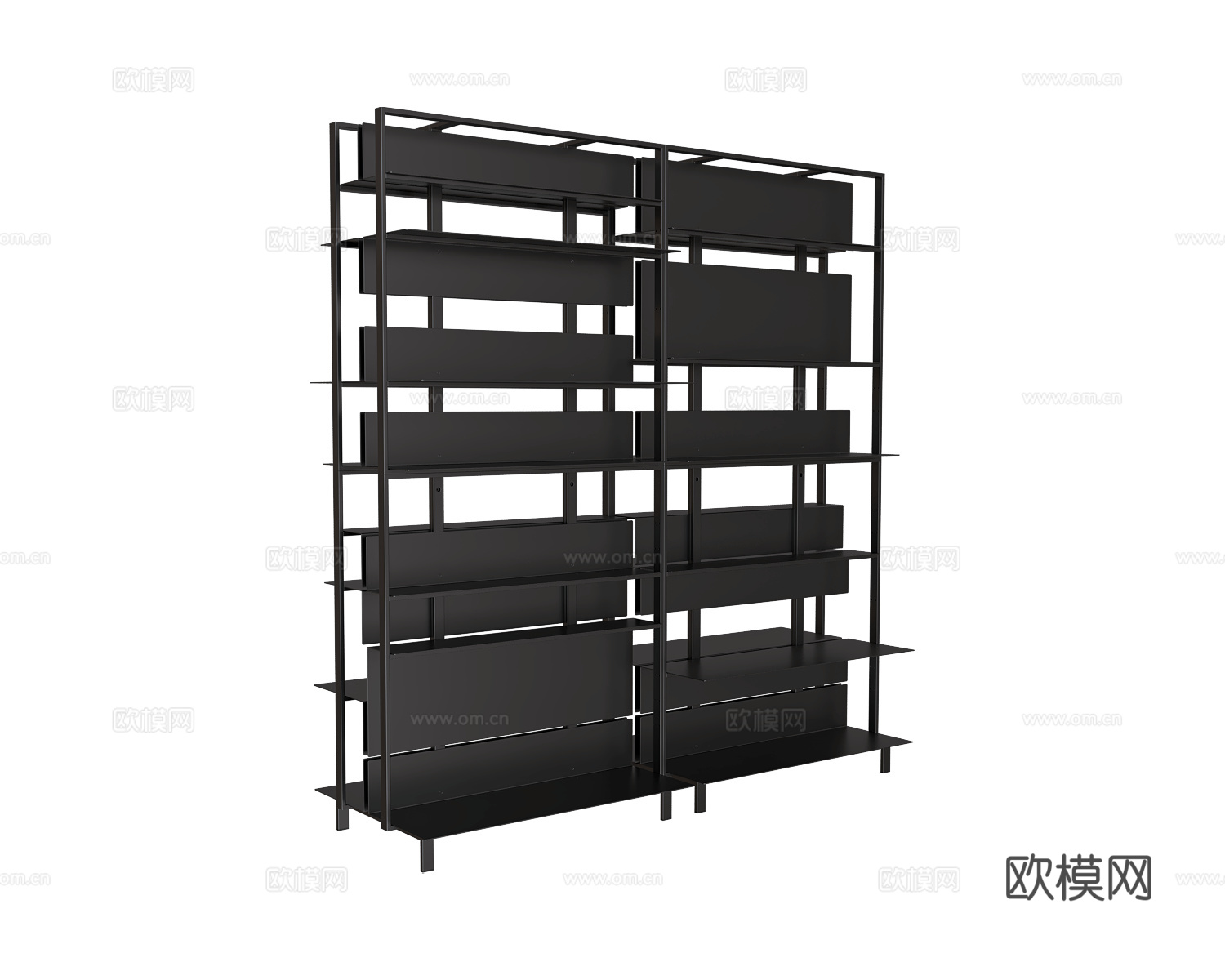 Prostoria 铁书架 货架3d模型下载