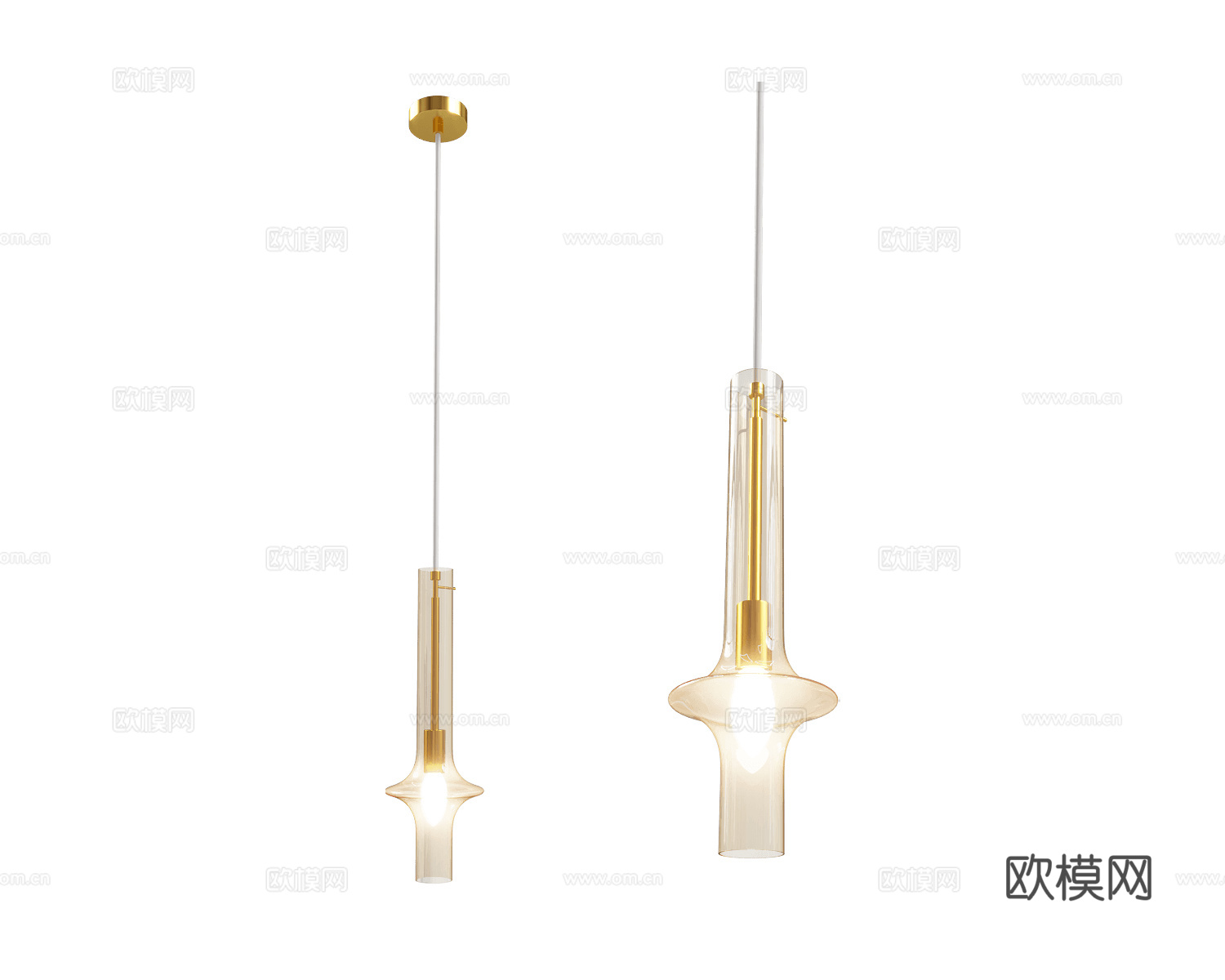 Stilfort 轻奢小吊灯3d模型下载