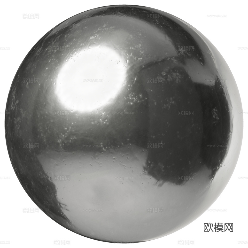 无缝金属面板 PBR材质贴图 1k