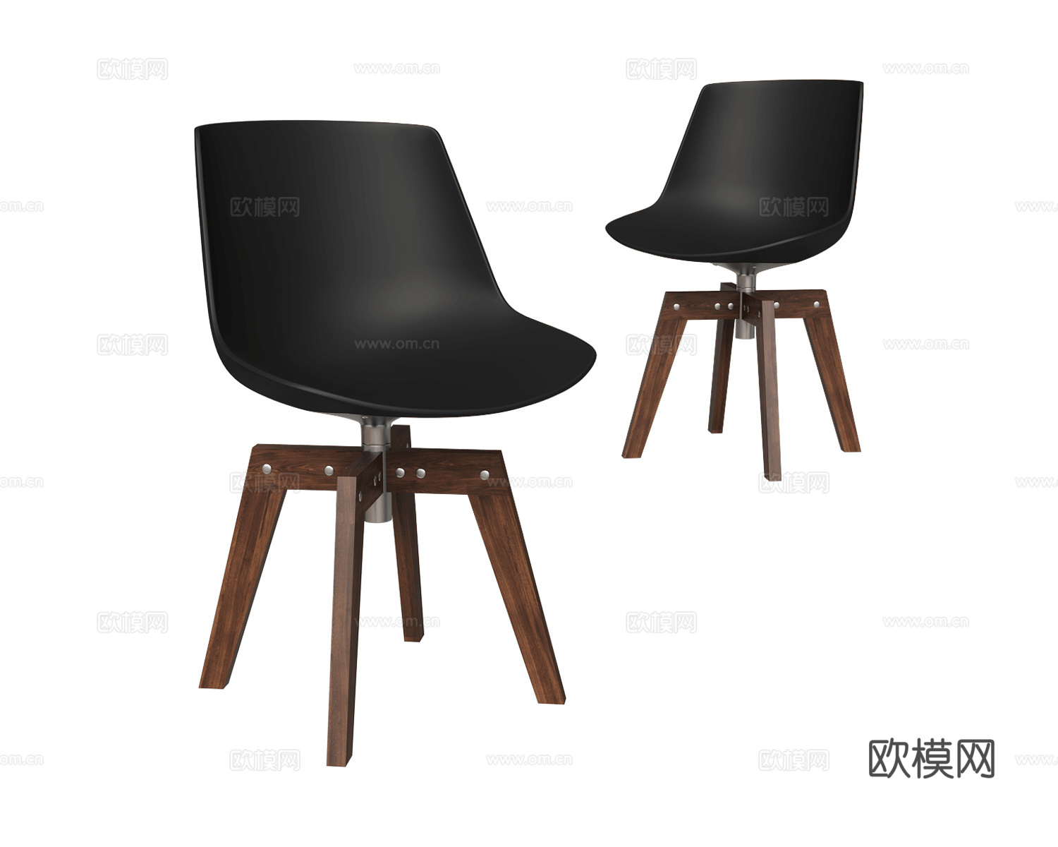 MDF Italia 意式餐椅3d模型下载