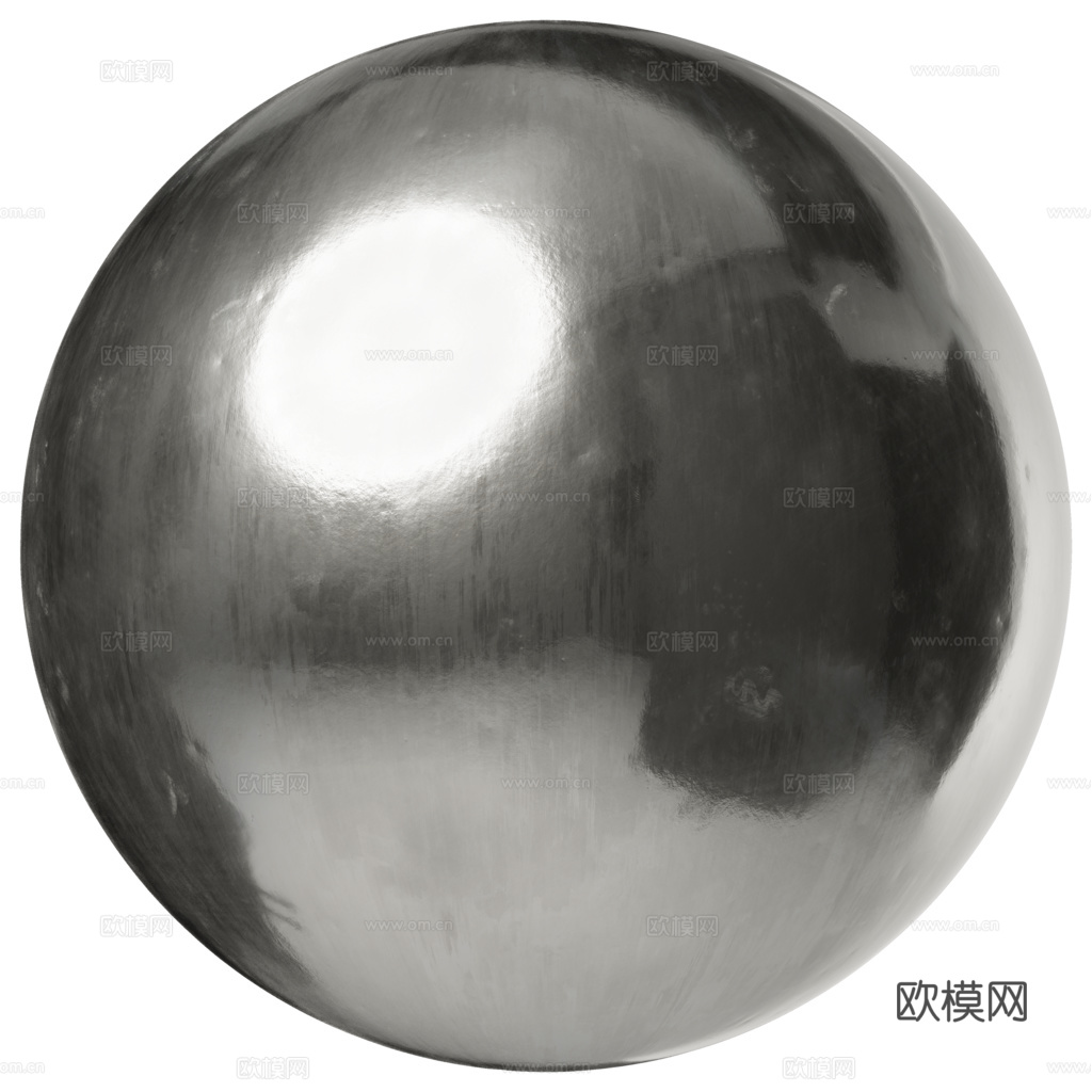 无缝金属面板 PBR材质贴图 2k