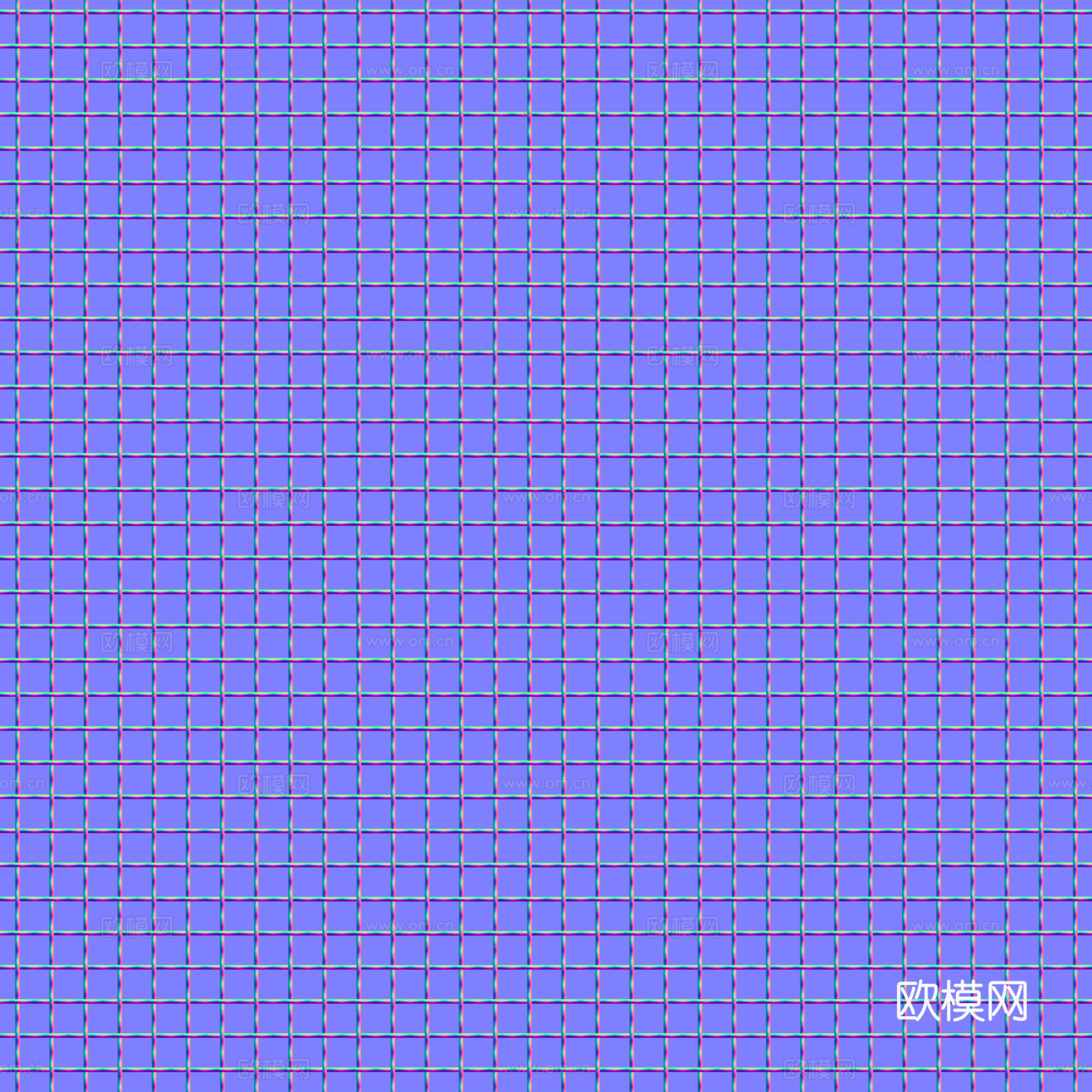 金属网金属编织金刚纱网 PBR材质贴图 2k