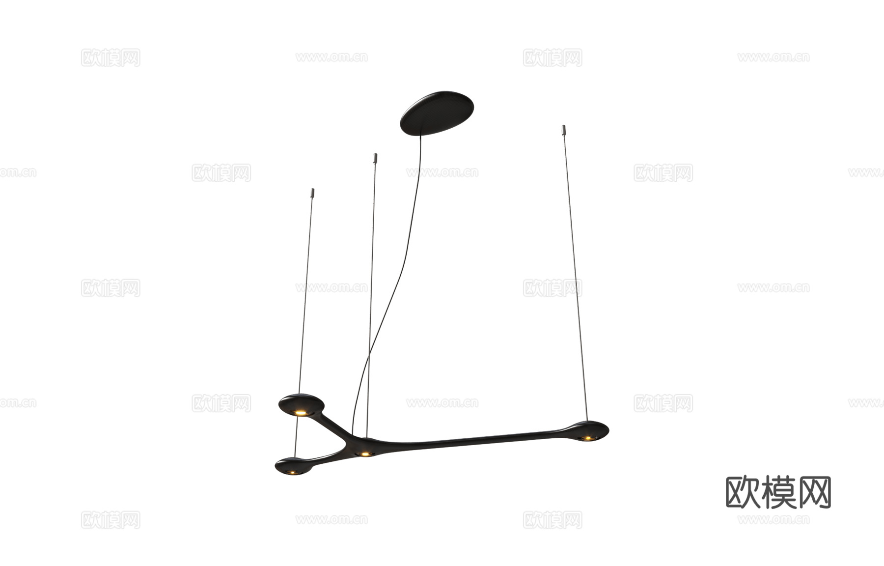 Tokio 吊灯3d模型下载