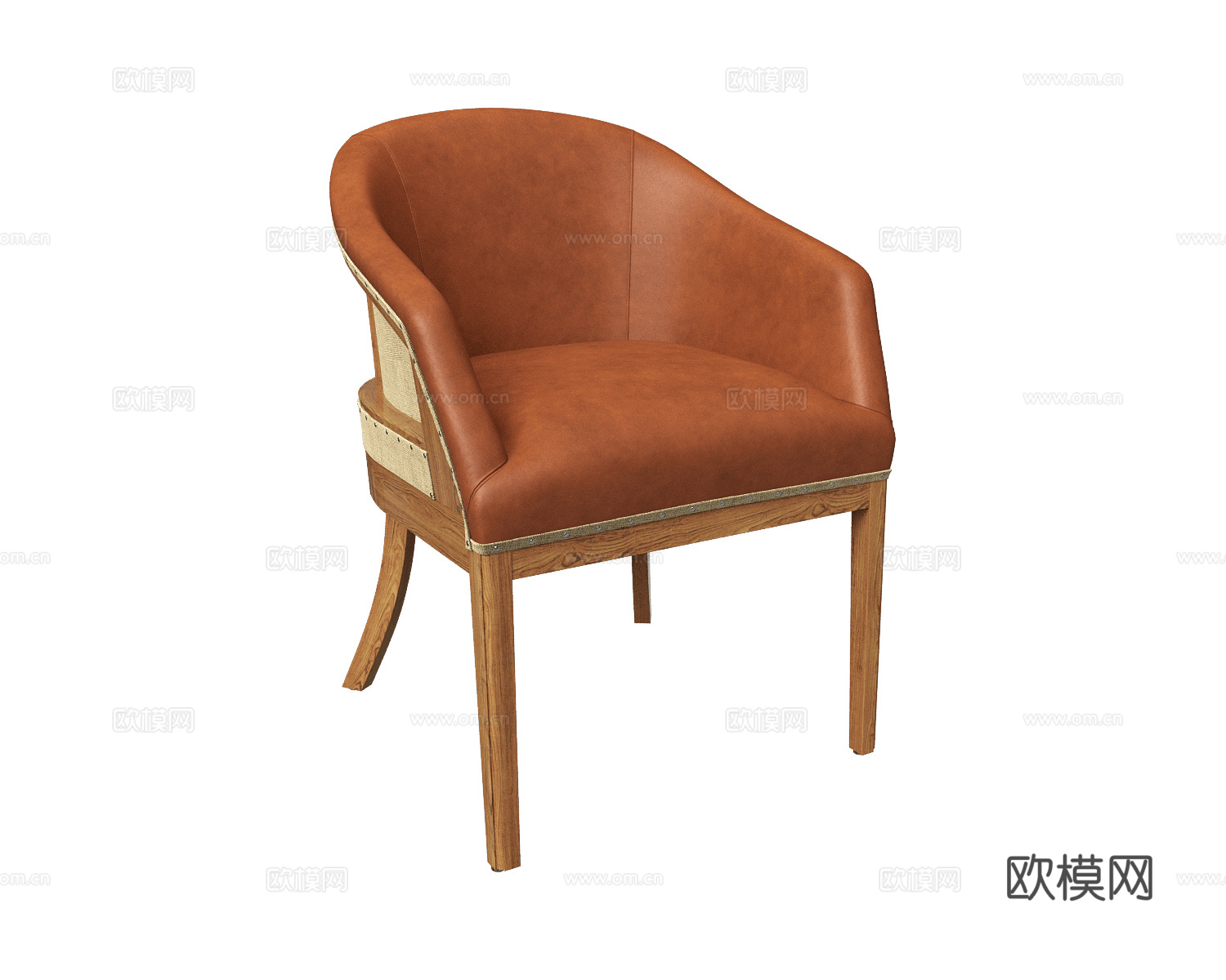 Crearte Collections 中古风餐椅3d模型下载