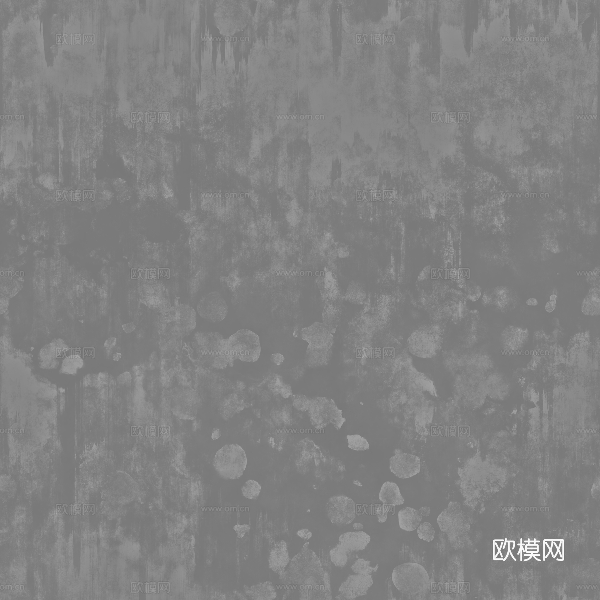 无缝做旧铜锈青铜金属 PBR材质贴图 2k