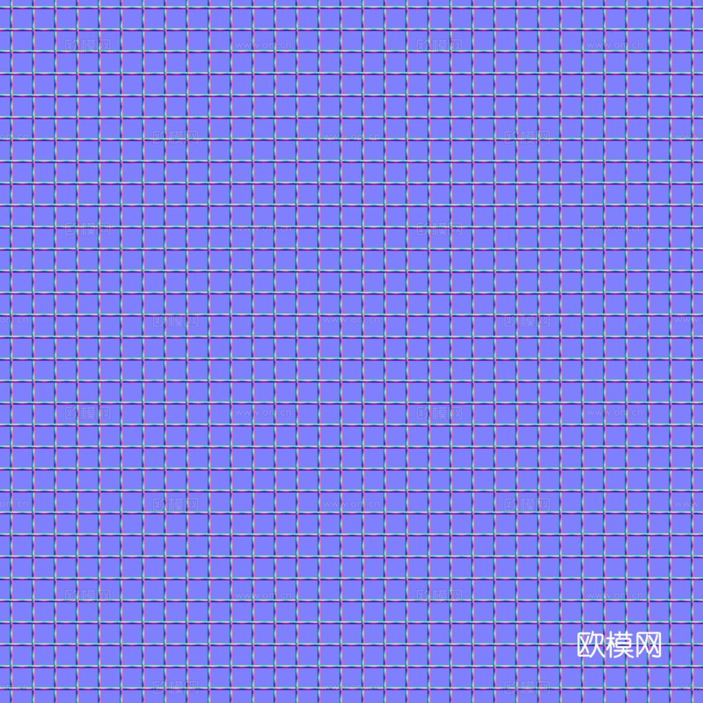 金属网金属编织金刚纱网 PBR材质贴图 1k