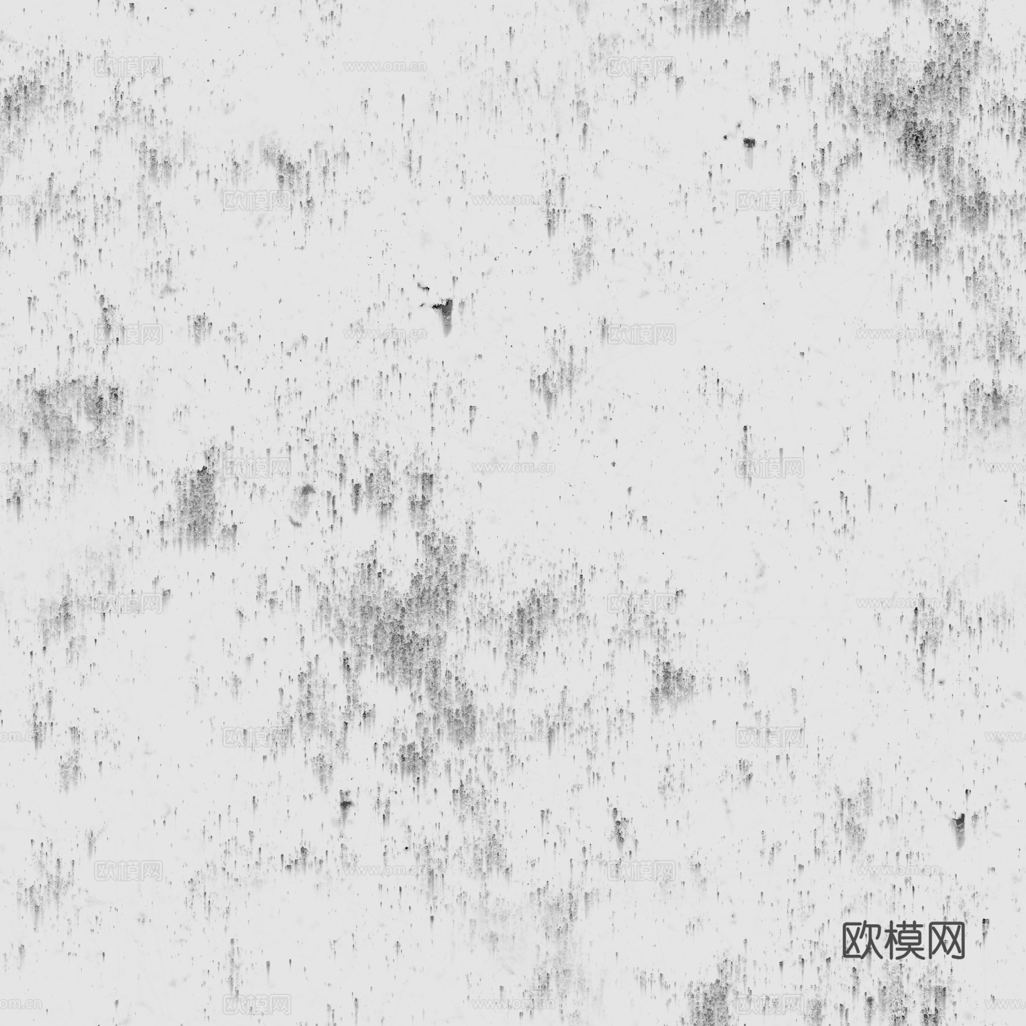 无缝做旧铁锈金属板钢板 PBR材质贴图 2k