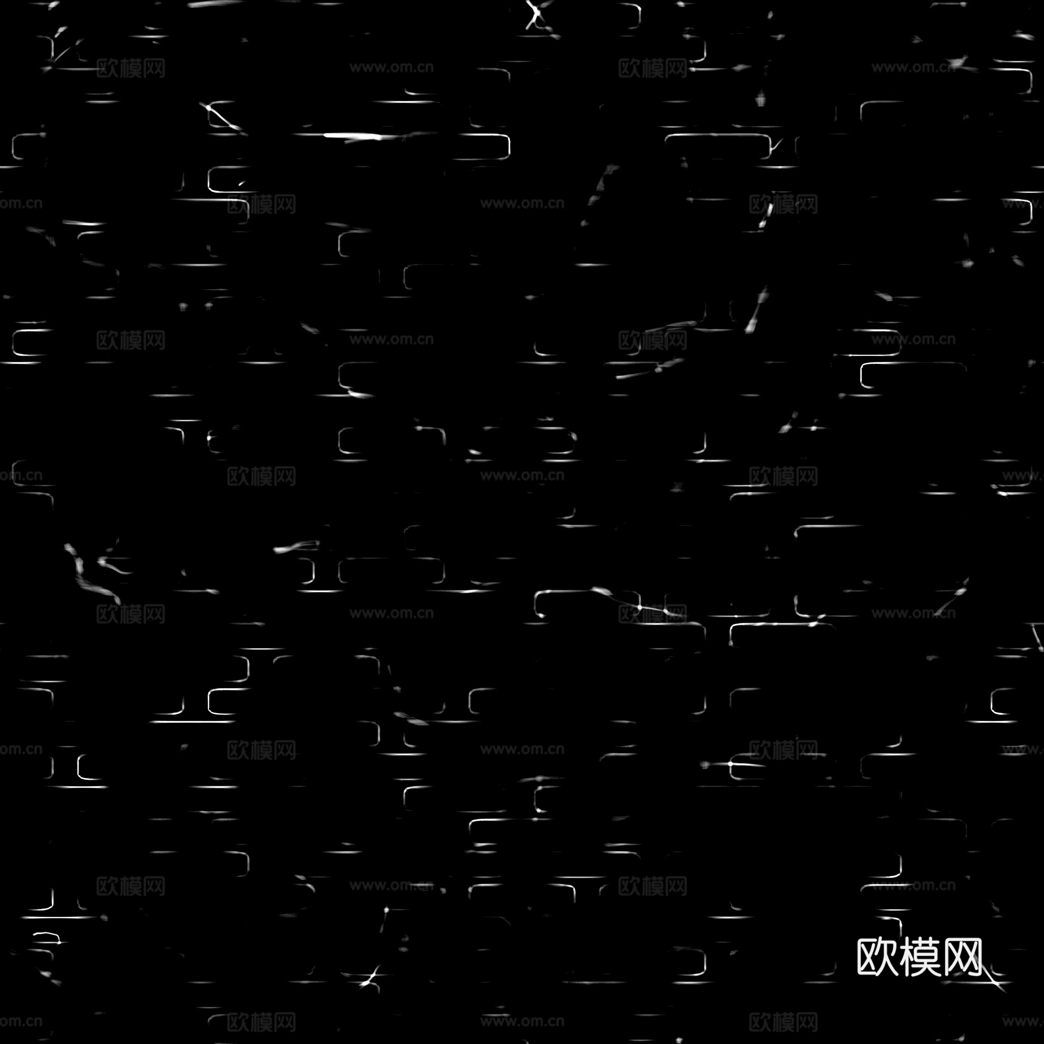 无缝金属穿孔板 PBR材质贴图 2k