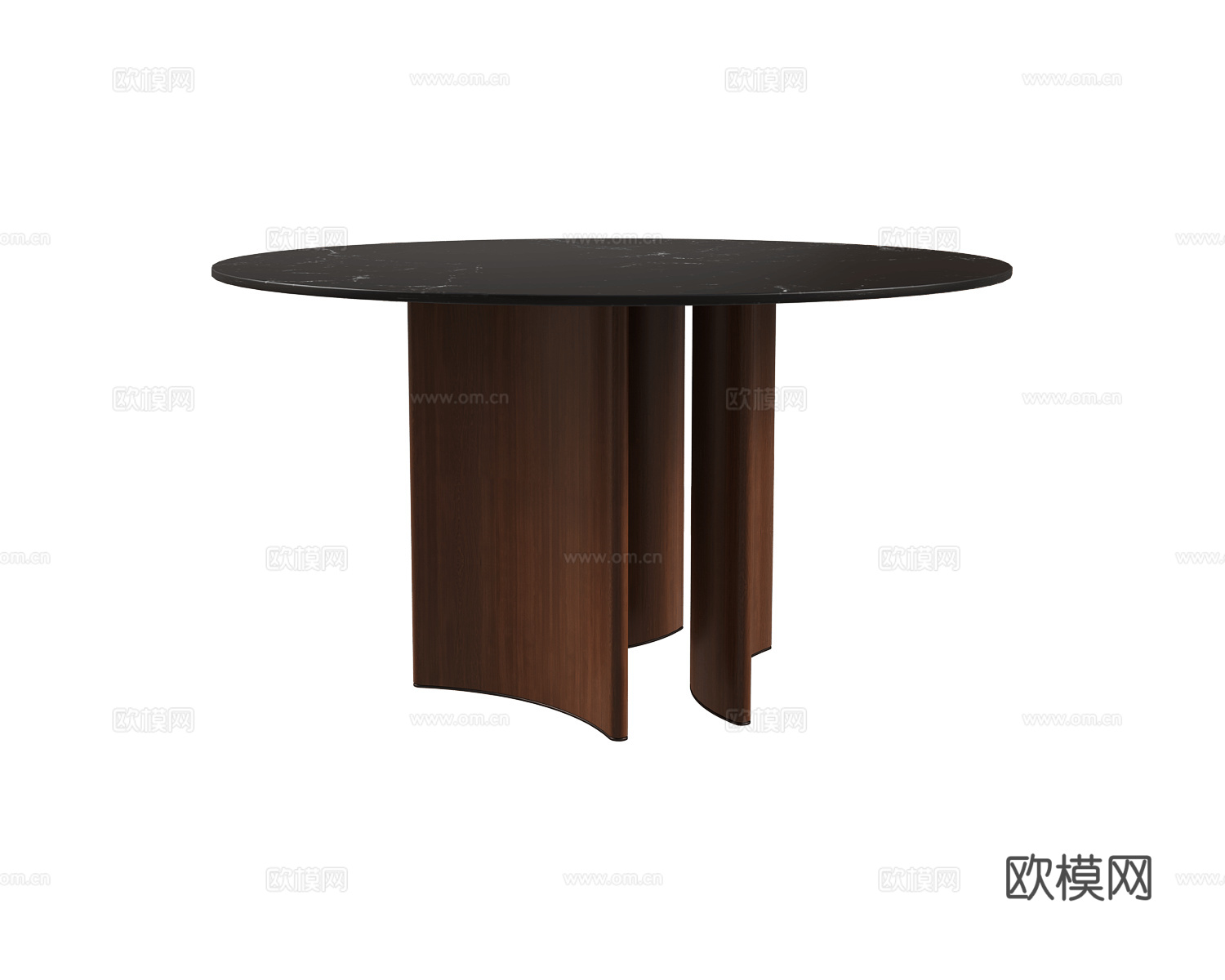 Porada 圆餐桌3d模型下载