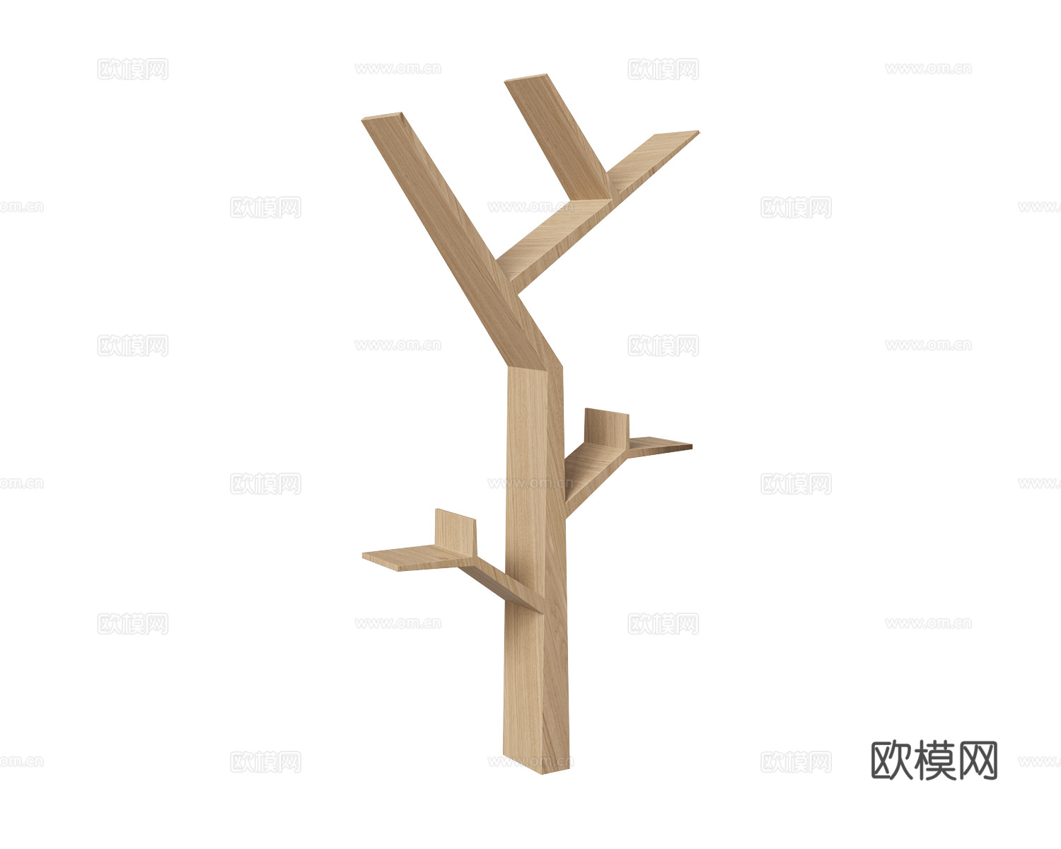 Interna8 树枝书柜3d模型下载