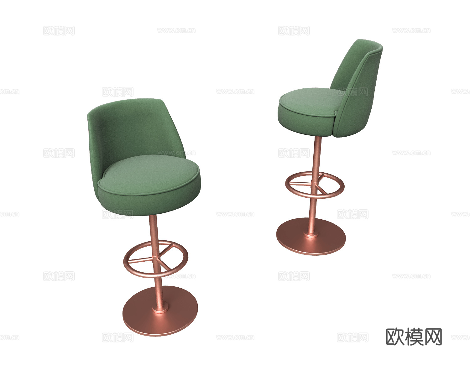 Crearte Collections 吧椅3d模型下载