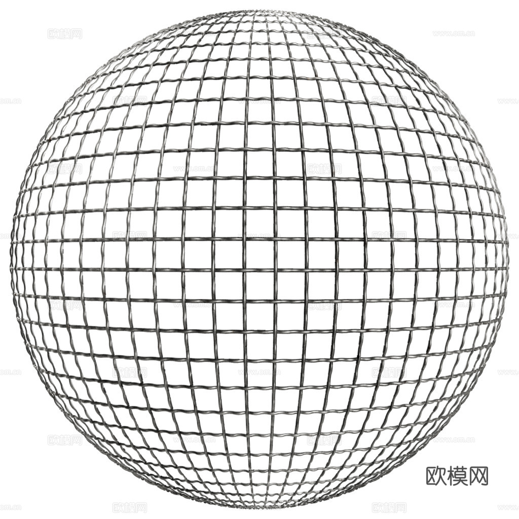 金属网金属编织金刚纱网 PBR材质贴图 2k