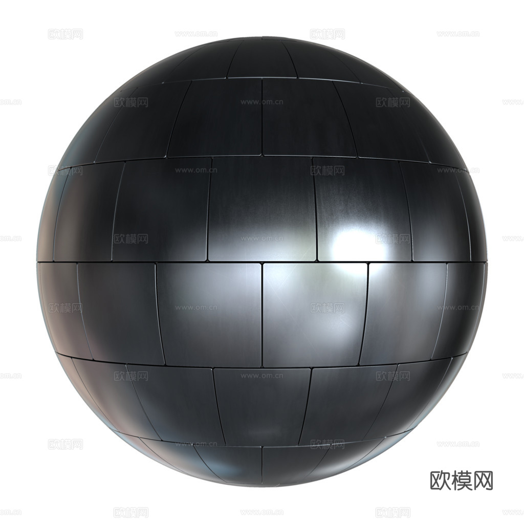 无缝装饰金属板 PBR材质贴图 1k