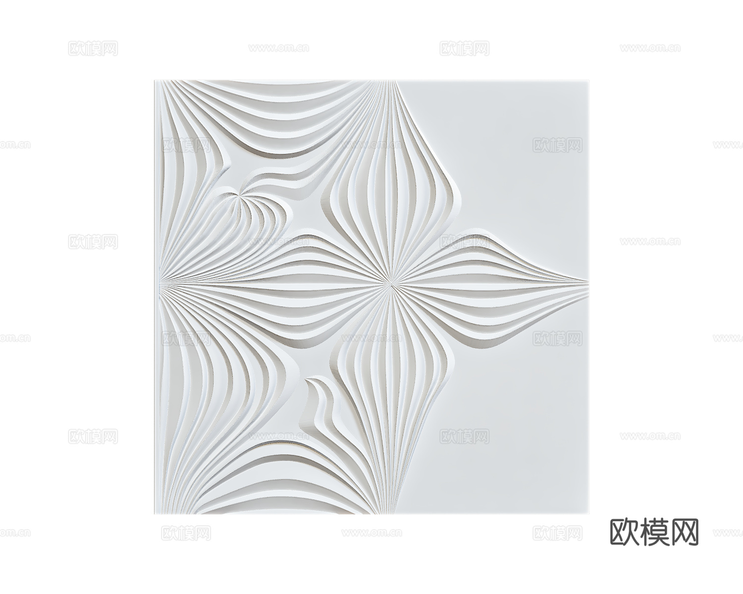 WALL&DECO 浮雕挂画免费3d模型下载