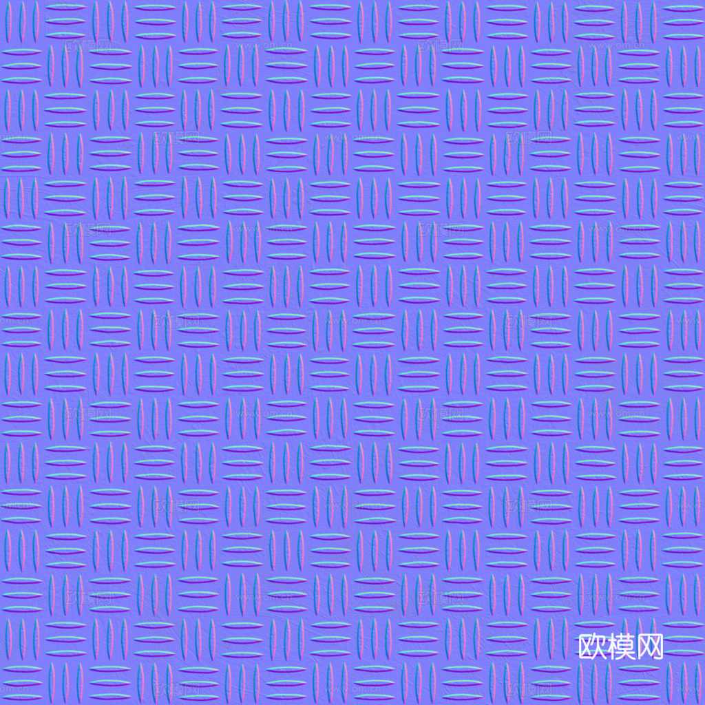 无缝压花金属板铁板钢板 PBR材质贴图 1k