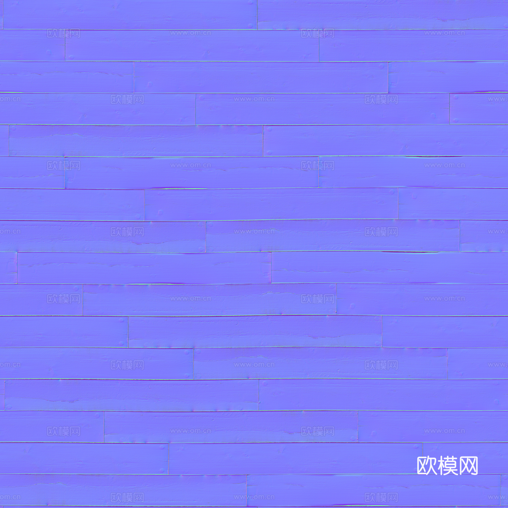 无缝木板木地板木墙板防腐木板木甲板 PBR材质贴图 2k下载（渲染图7）