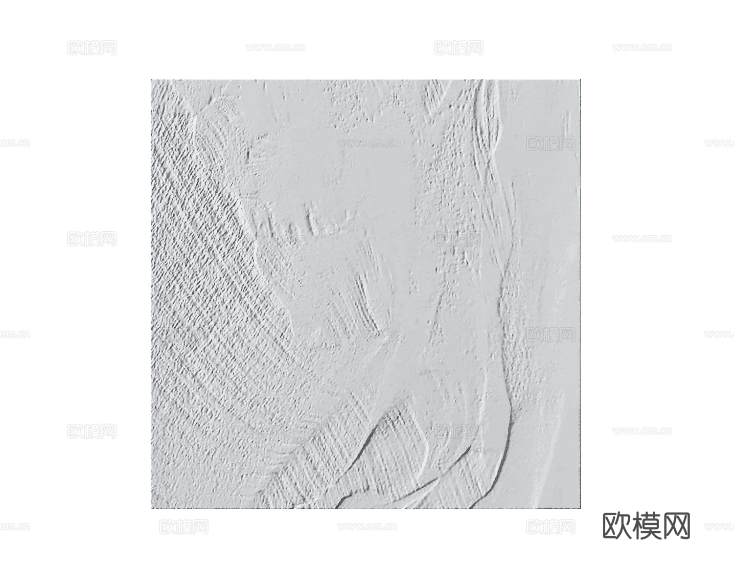 WALL&DECO 浮雕挂画免费3d模型下载