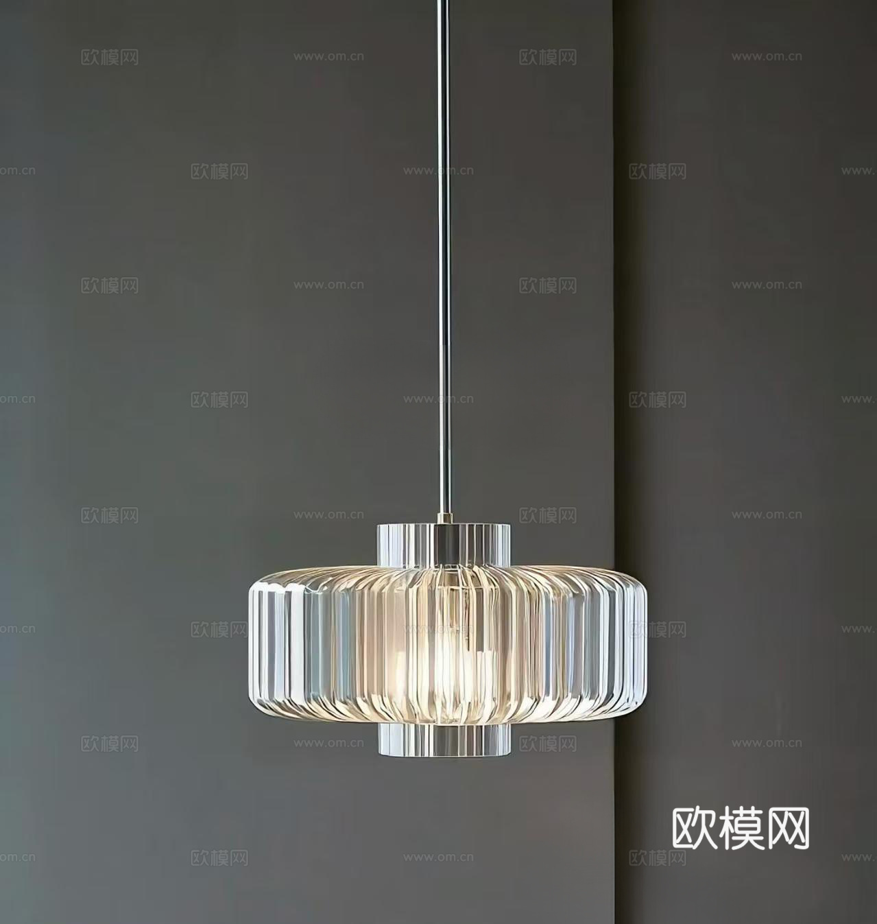 现代小吊灯 装饰灯su模型