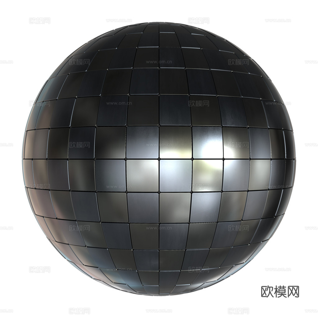 无缝装饰金属板 PBR材质贴图 1k