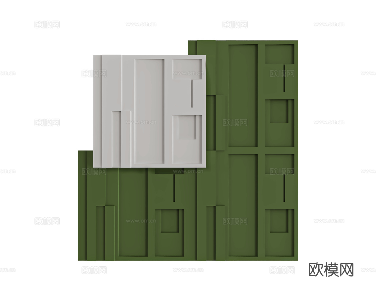 Kartell 护墙板3d模型下载