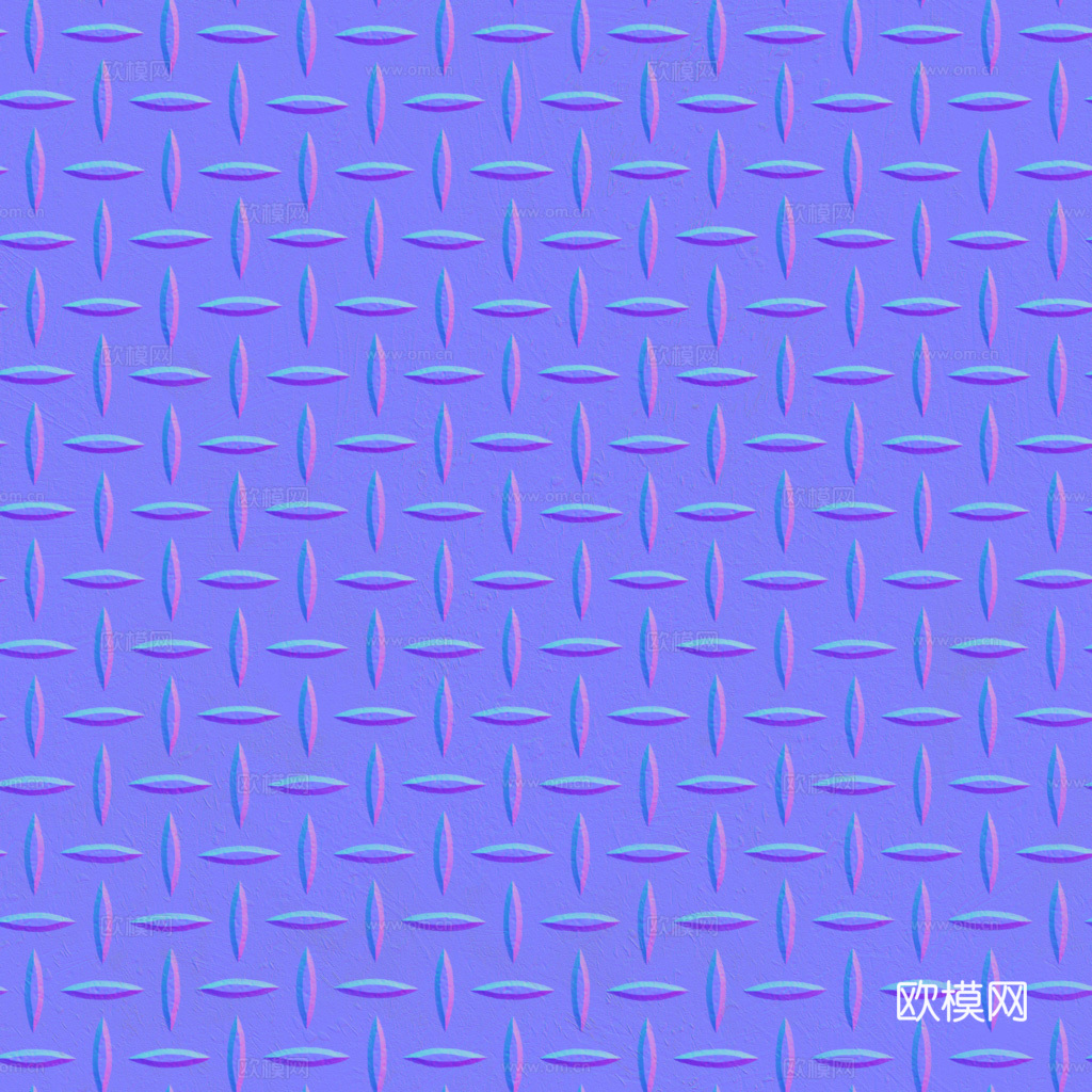 无缝压花金属板铁板钢板 PBR材质贴图 1k