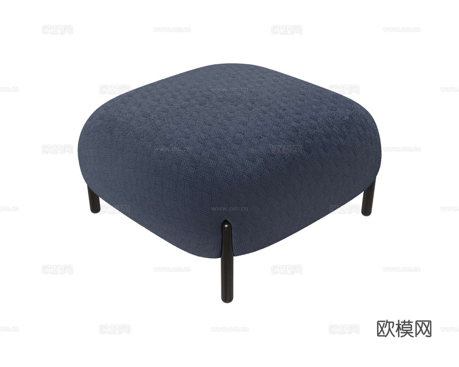Annud 沙发凳免费3d模型下载
