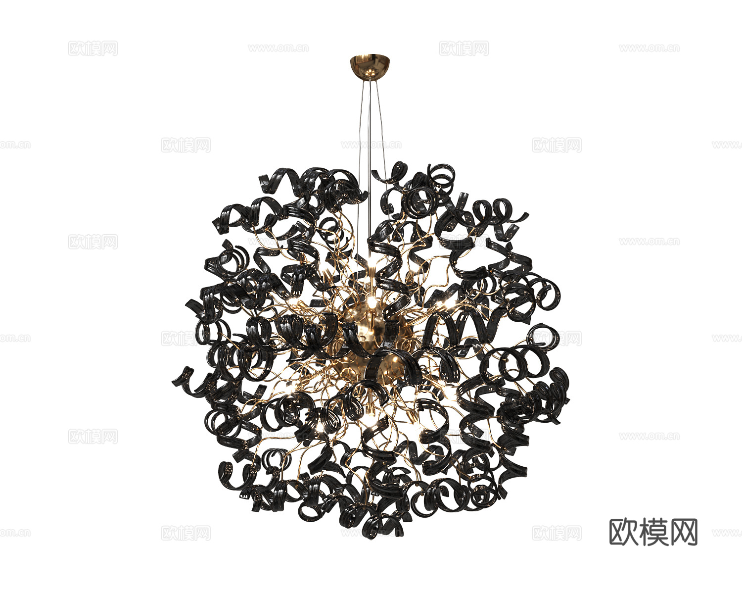 Metal Lux 吊灯3d模型下载