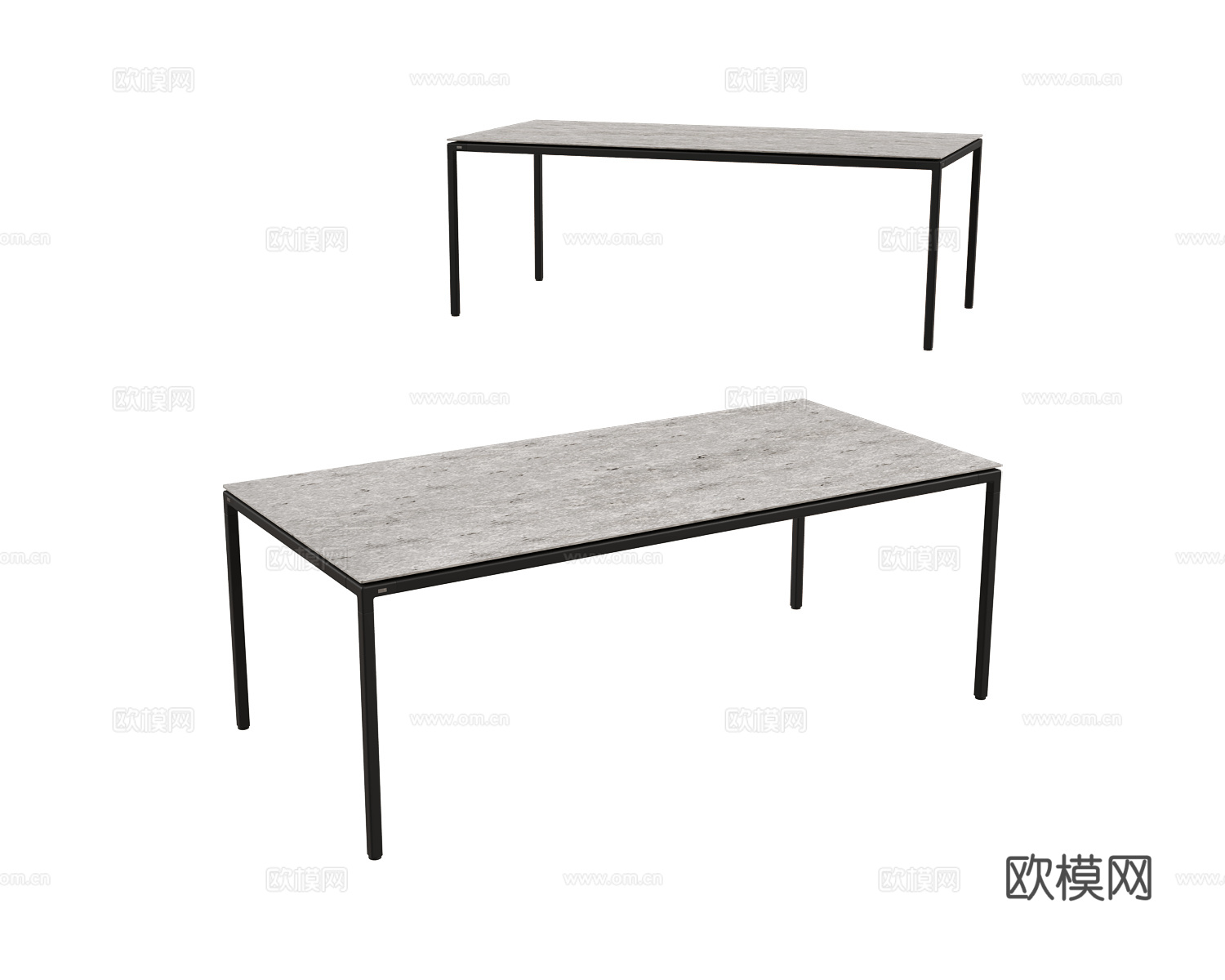 Vipp 长餐桌3d模型下载