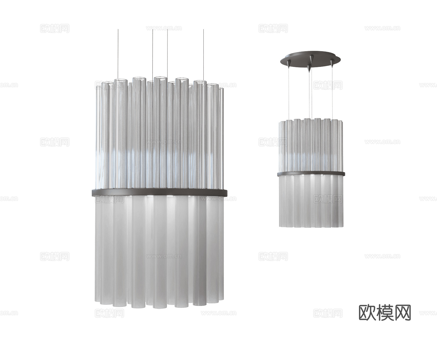 Italamp 吊灯3d模型下载