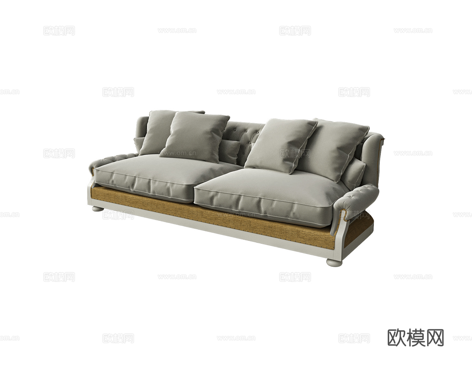 Crearte Collections 双人沙发3d模型下载