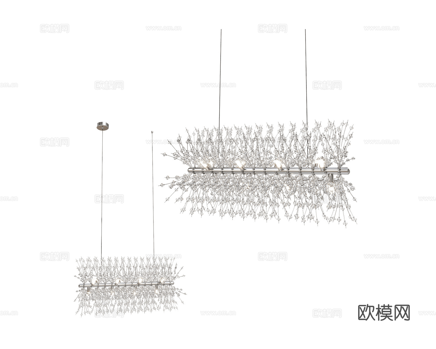Stilfort 火花长吊灯3d模型下载