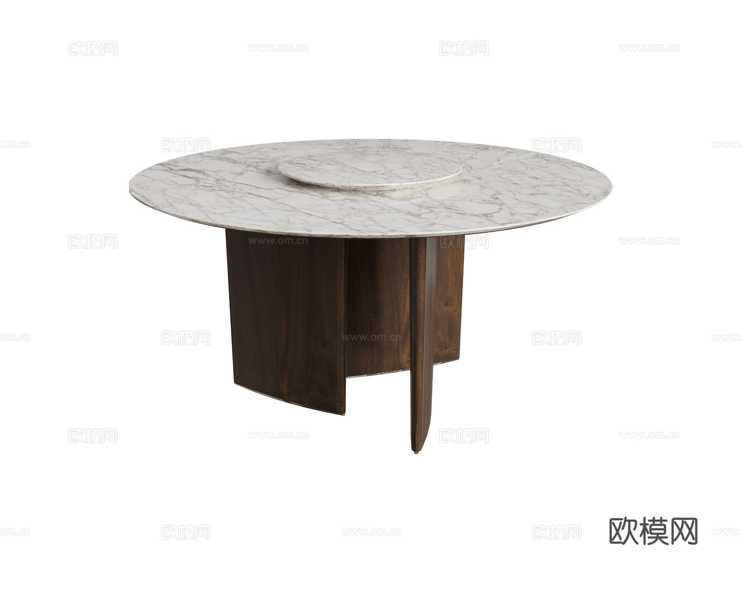 MisuraEmme 圆餐桌3d模型下载