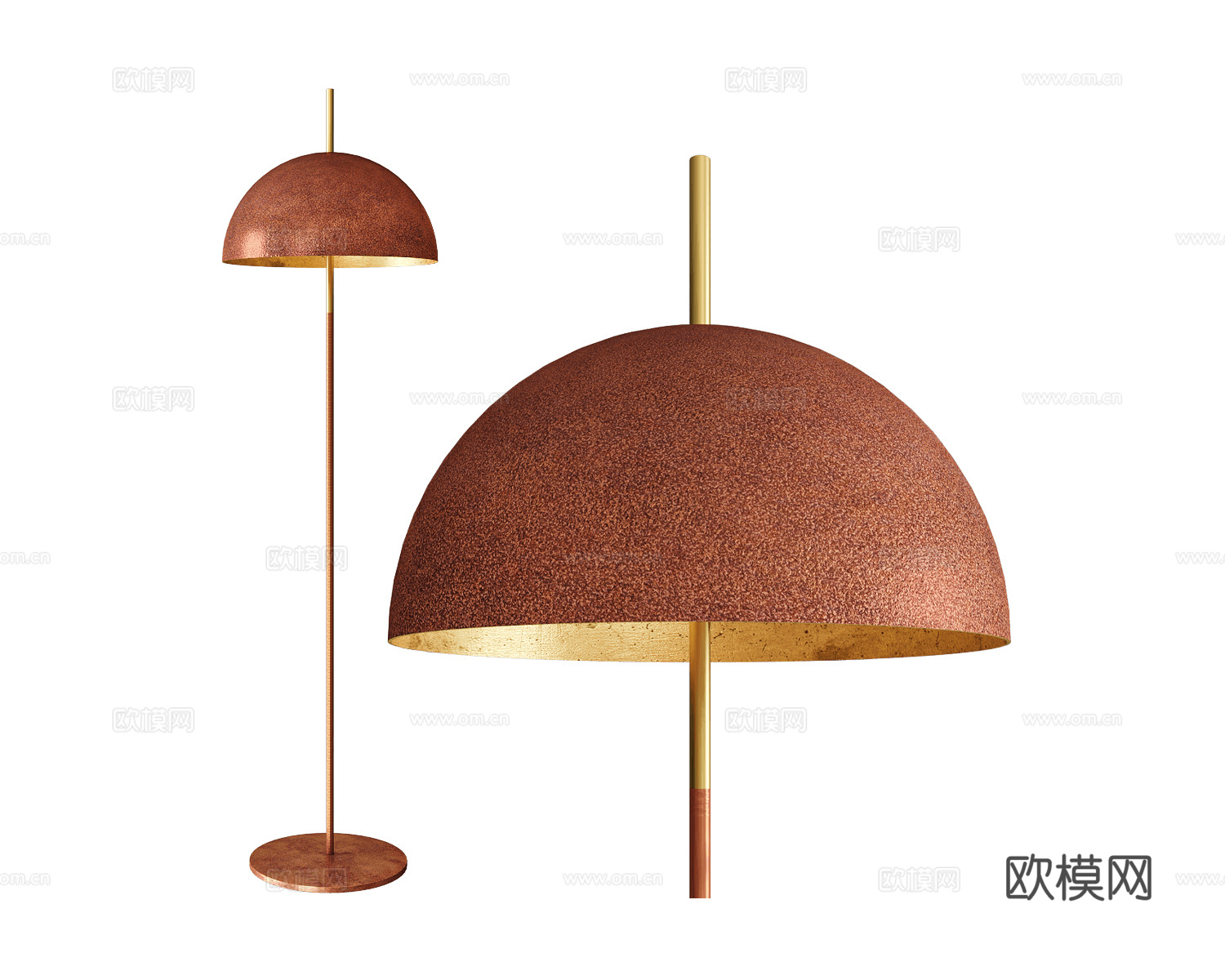 MOOOI 轻奢落地灯3d模型下载