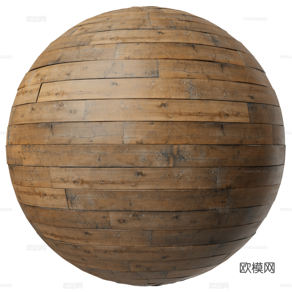 无缝木板木地板木墙板防腐木板木甲板 PBR材质贴图 2k