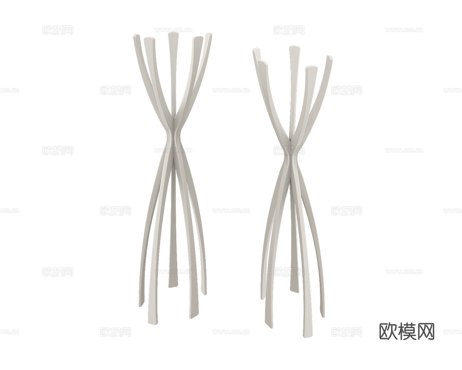 Porada 挂衣架3d模型下载