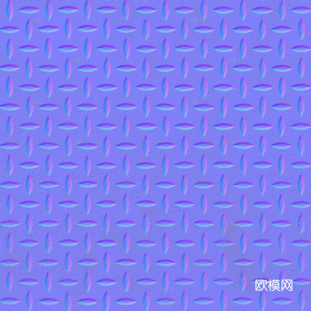 无缝压花金属板铁板钢板 PBR材质贴图 1k