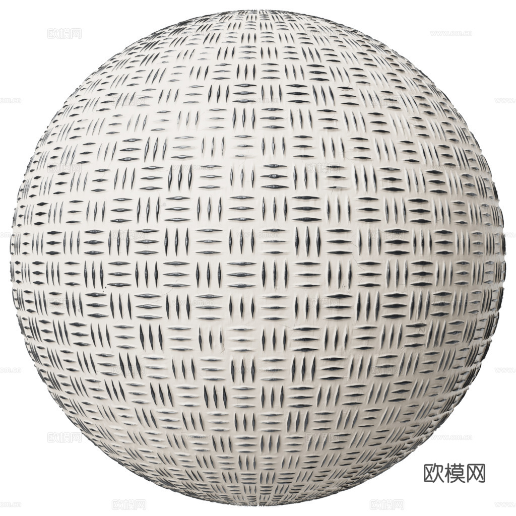 无缝压花金属板铁板钢板 PBR材质贴图 1k